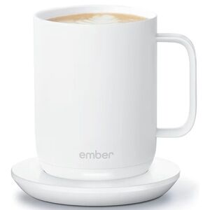 Ember Tan Smart Mug with Saucer